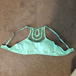 Mint green Calia bathing suit top